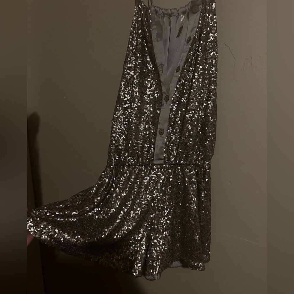 Sequins Romper S - image 3